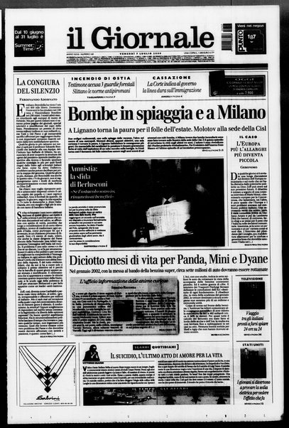 Il giornale : quotidiano del mattino